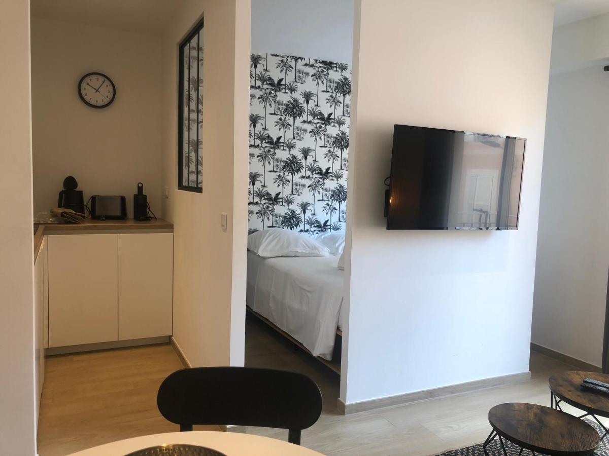 C001-Beau Studio Neuf Situe Au Centre Cannes Exterior foto