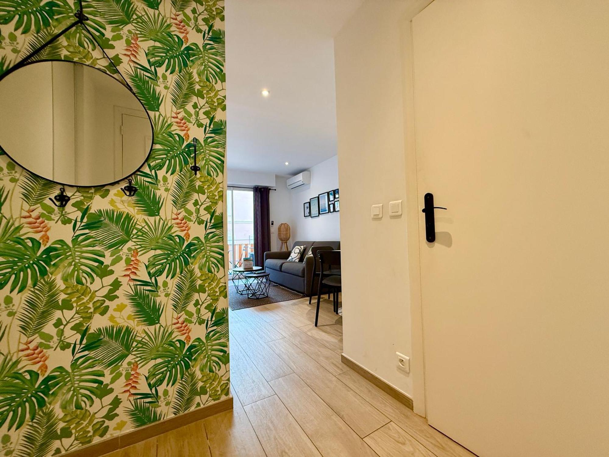C001-Beau Studio Neuf Situe Au Centre Cannes Exterior foto